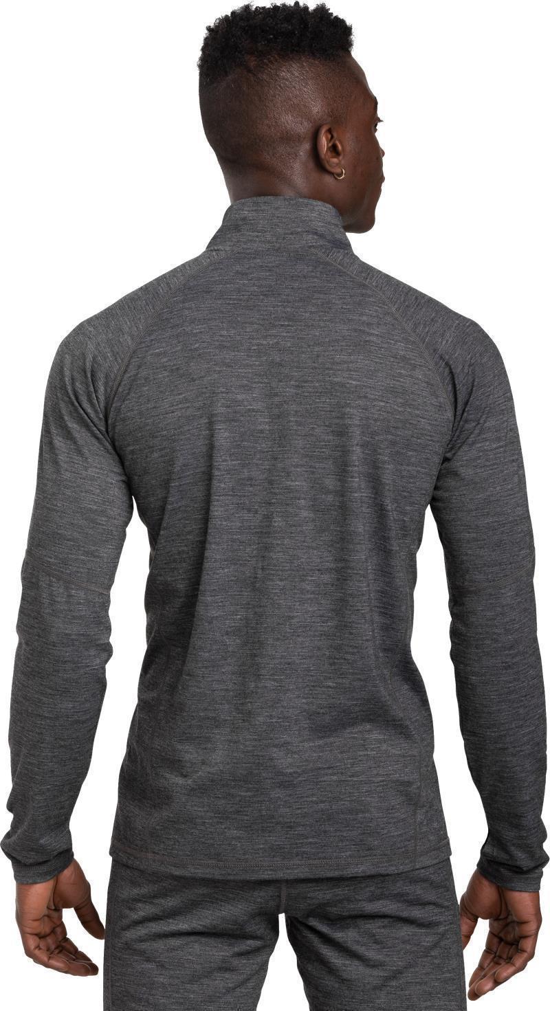 Alpine Onset Merino 150 Quarter Zip - Mens - Charcoal Heather 4