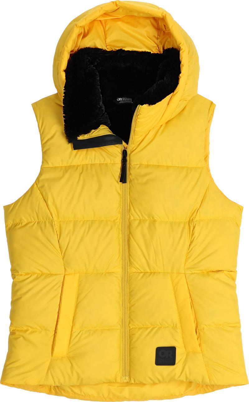 Coldfront Hooded Down Vest II - Womens - Saffron 1
