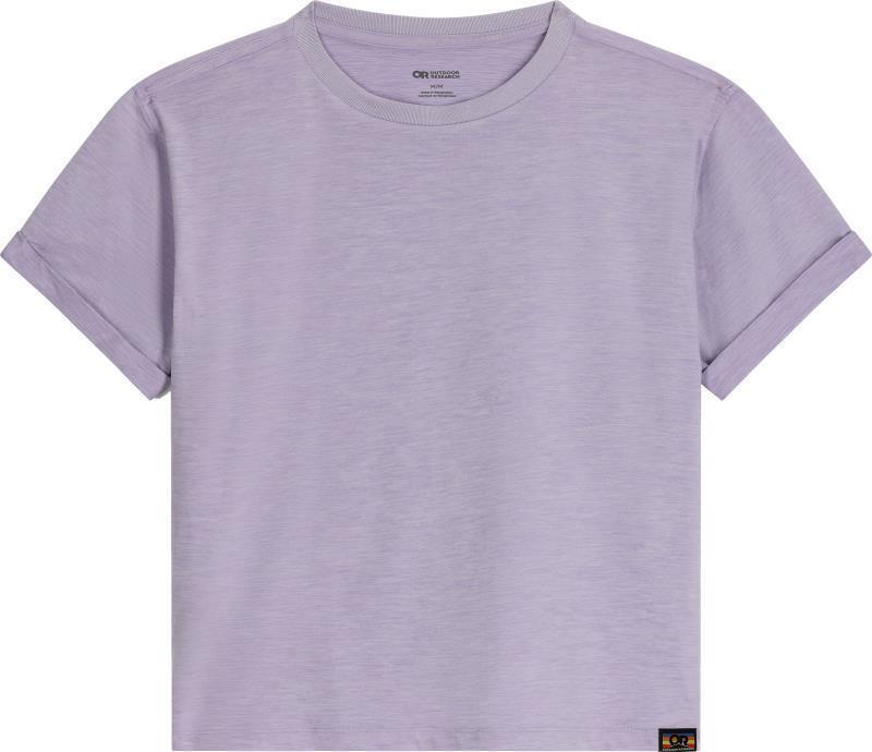 Essential Boxy T-Shirt - Womens - Lavender Heather 1