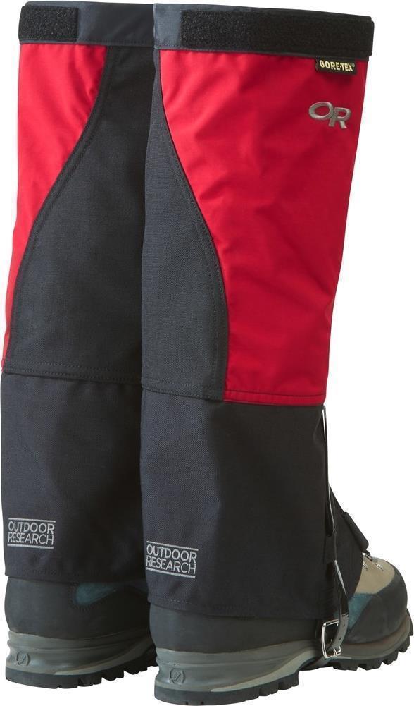 Expedition Crocodile Gaiters - Chili / Black 2