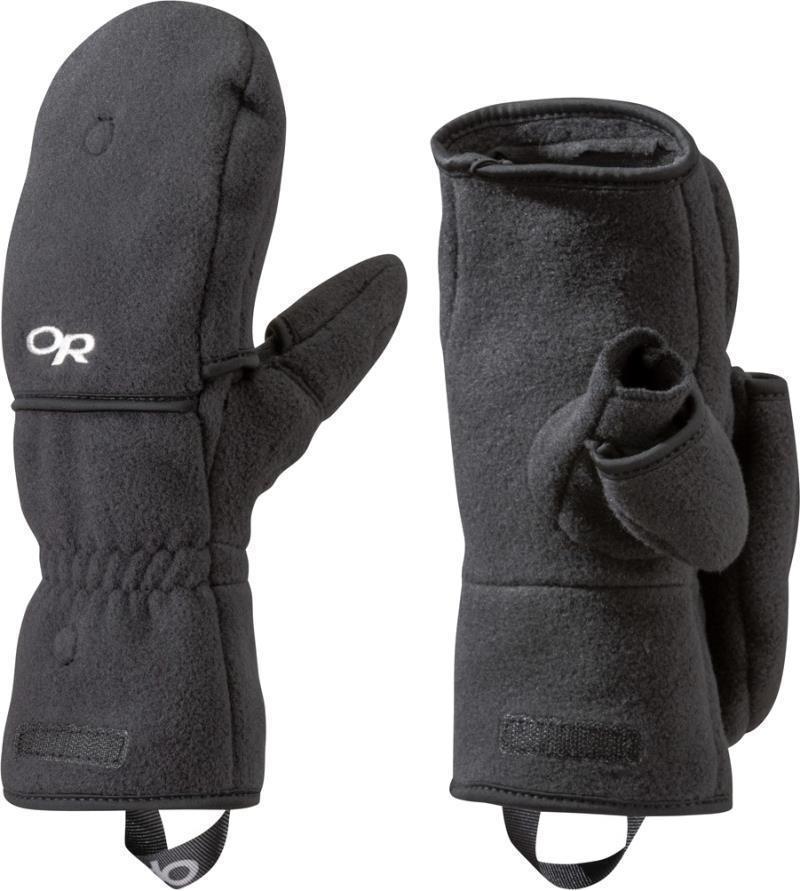 Meteor Mitts - Black / Charcoal 2