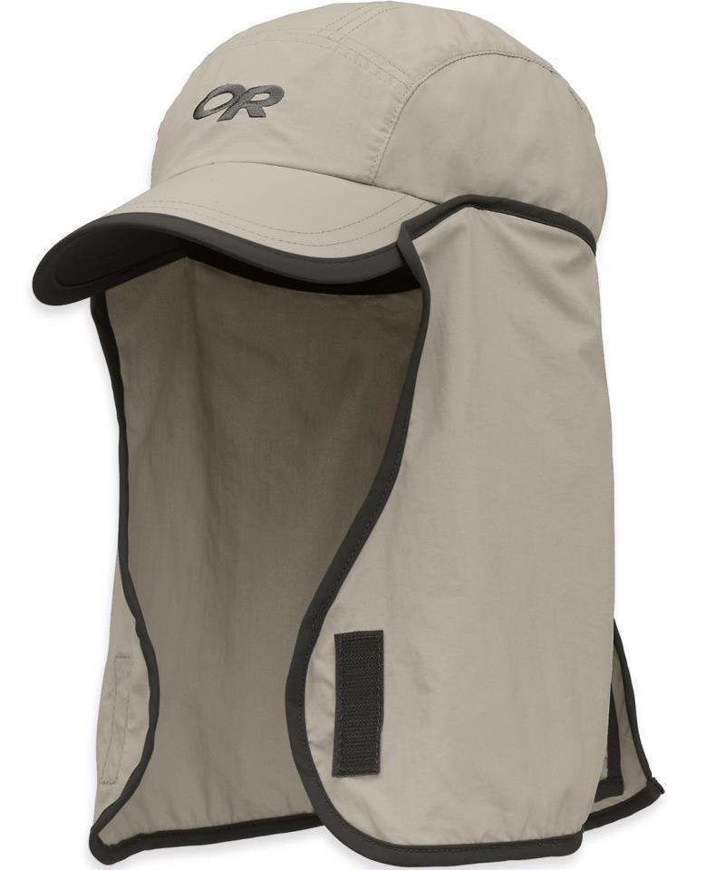 Sun Runner Cap - Kids - Khaki / Dark Grey 1