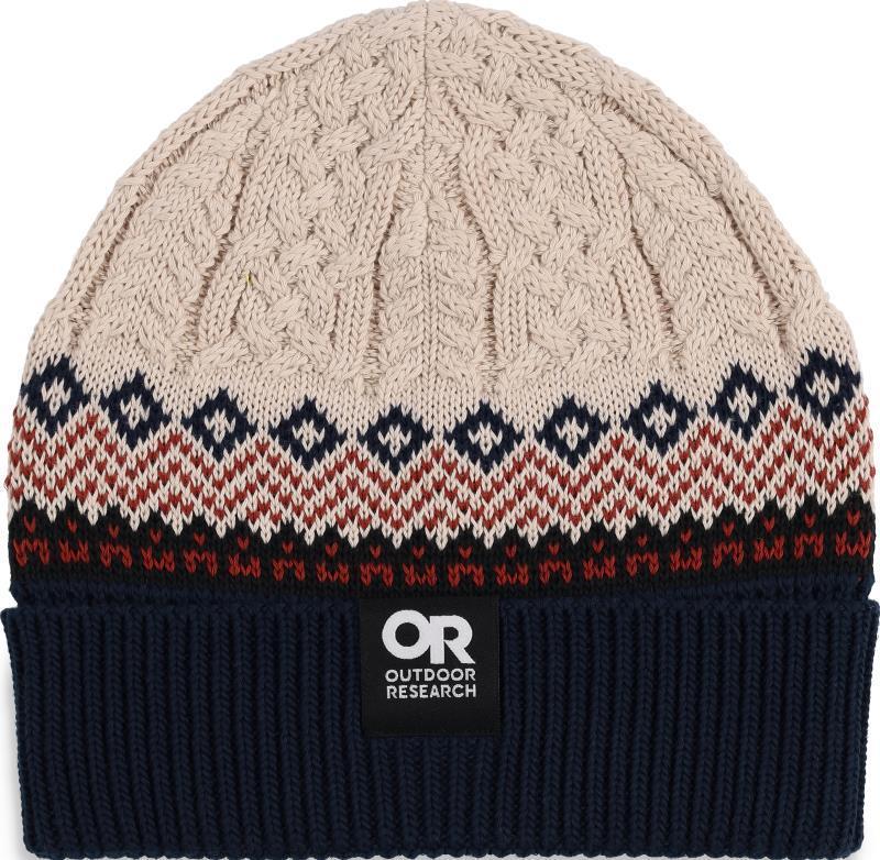 Verbier Beanie - Sand / Naval Blue 1
