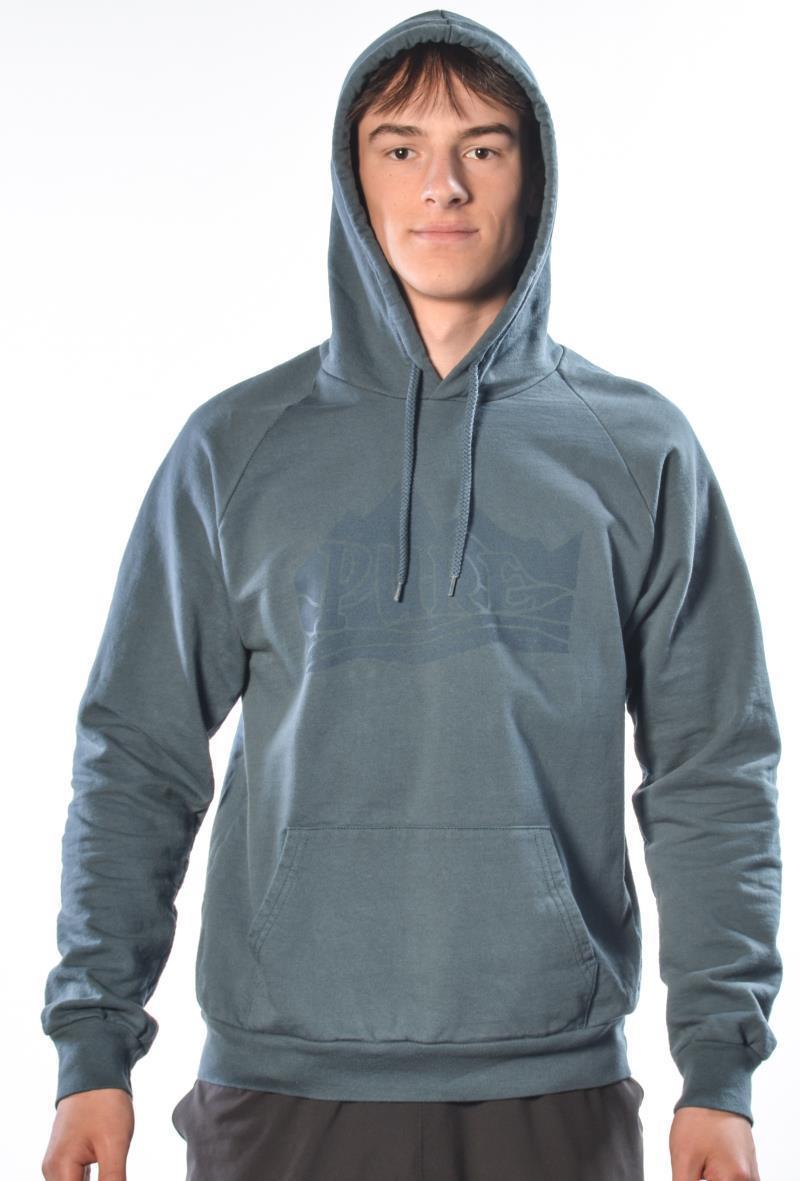 Millennial Hoody, Organic Cotton - Unisex - Smoky Blue 2