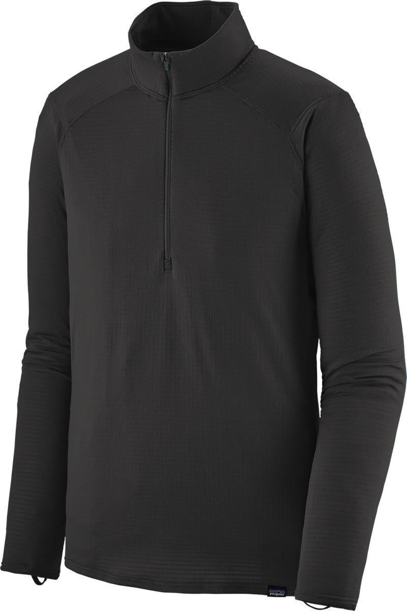 Capilene Thermal Weight Zip Neck - Mens - Black 1
