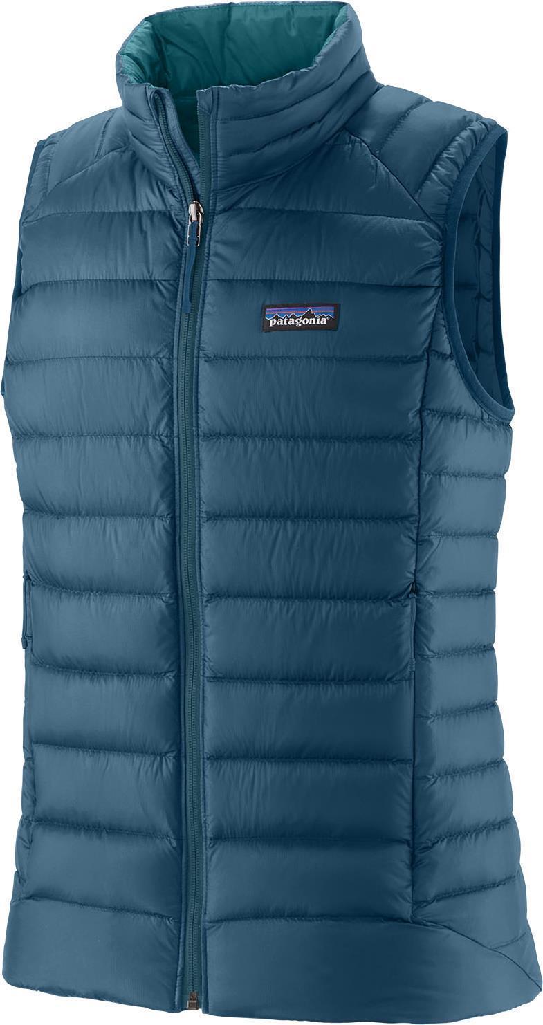 Down Sweater Vest - Womens - Lagom Blue 1