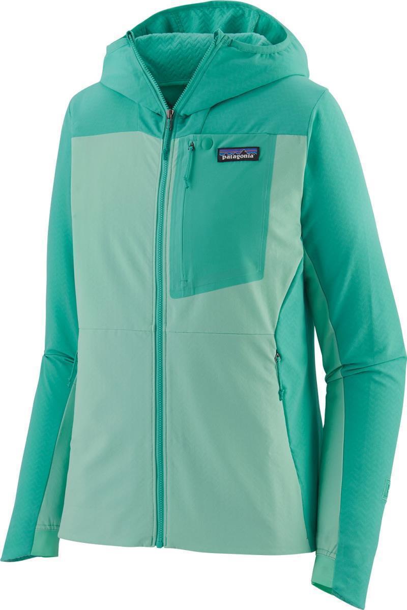 R1 CrossStrata Hoody - Womens - Early Teal 1