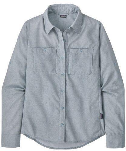Self Guided Hike LS Shirt - Womens - Journeys / Steam Blue 1