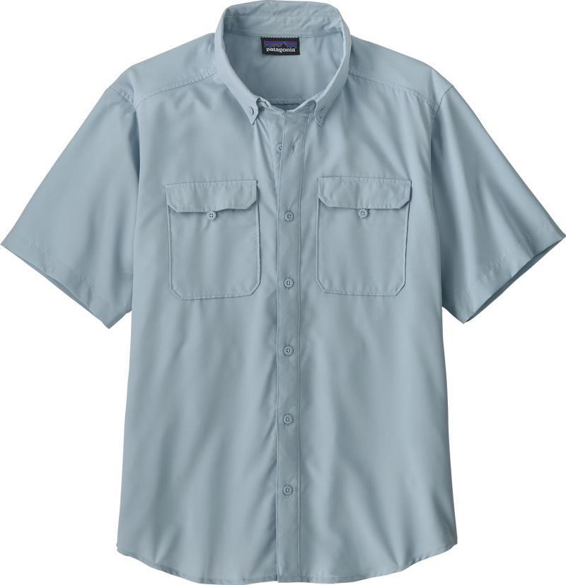 Self Guided Hike SS Shirt - Mens - Steam Blue 1