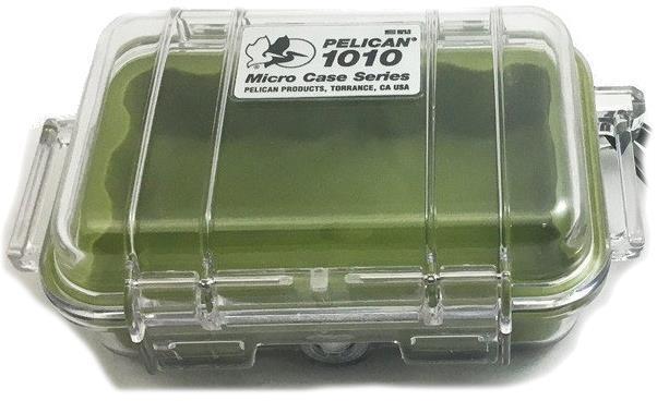 1010 Micro Case - Moss Green / Clear 1