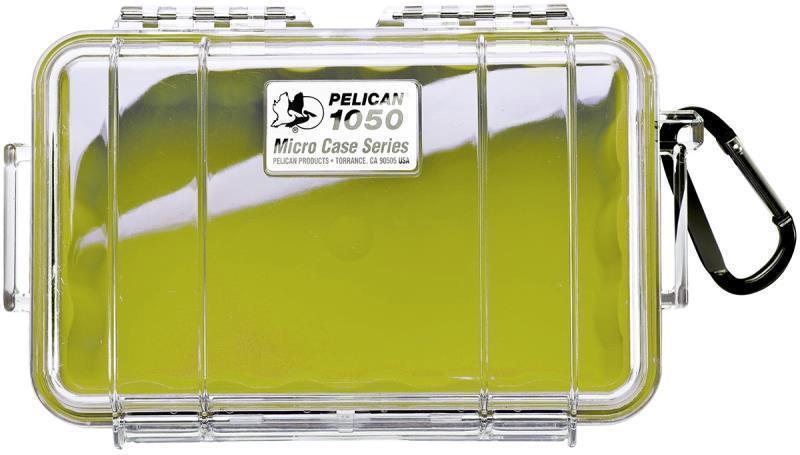 1050A Micro Case - Moss Green / Clear 1