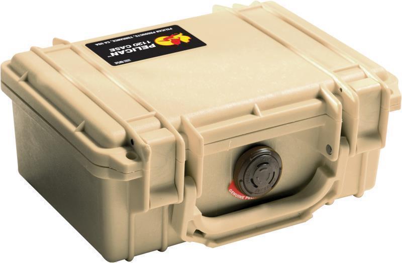 1120 Small Case With Foam - Desert Tan 1