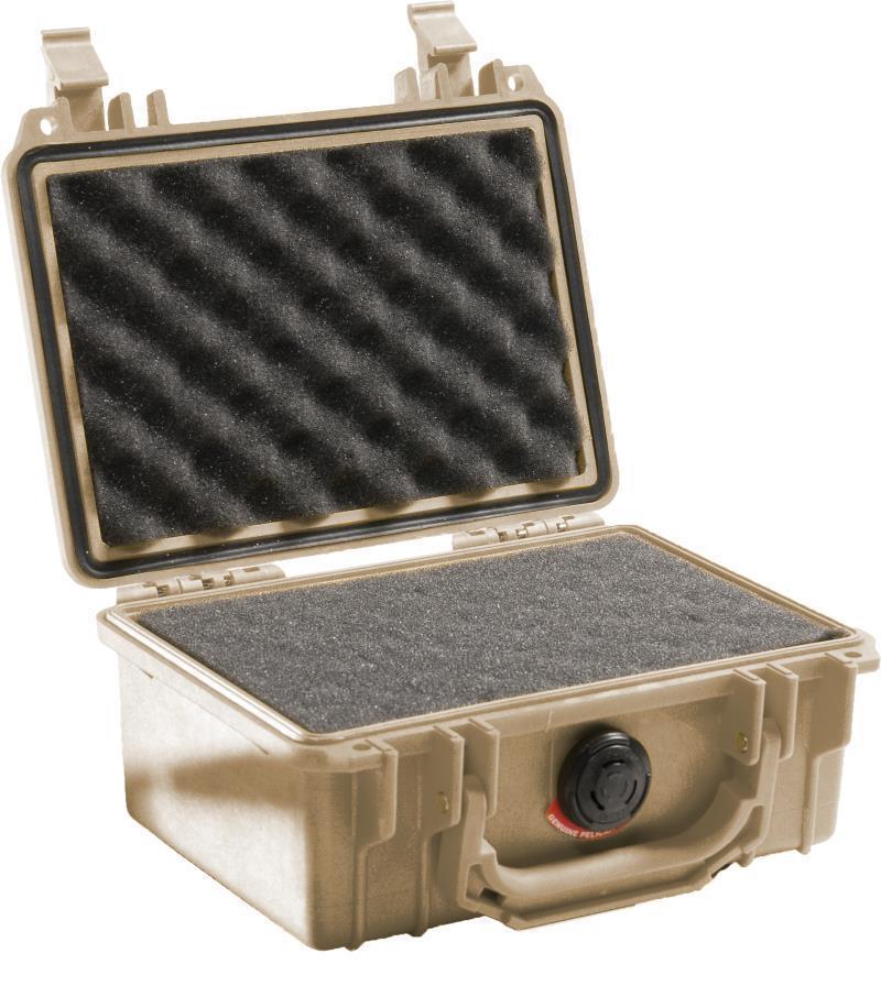 1120 Small Case With Foam - Desert Tan 2
