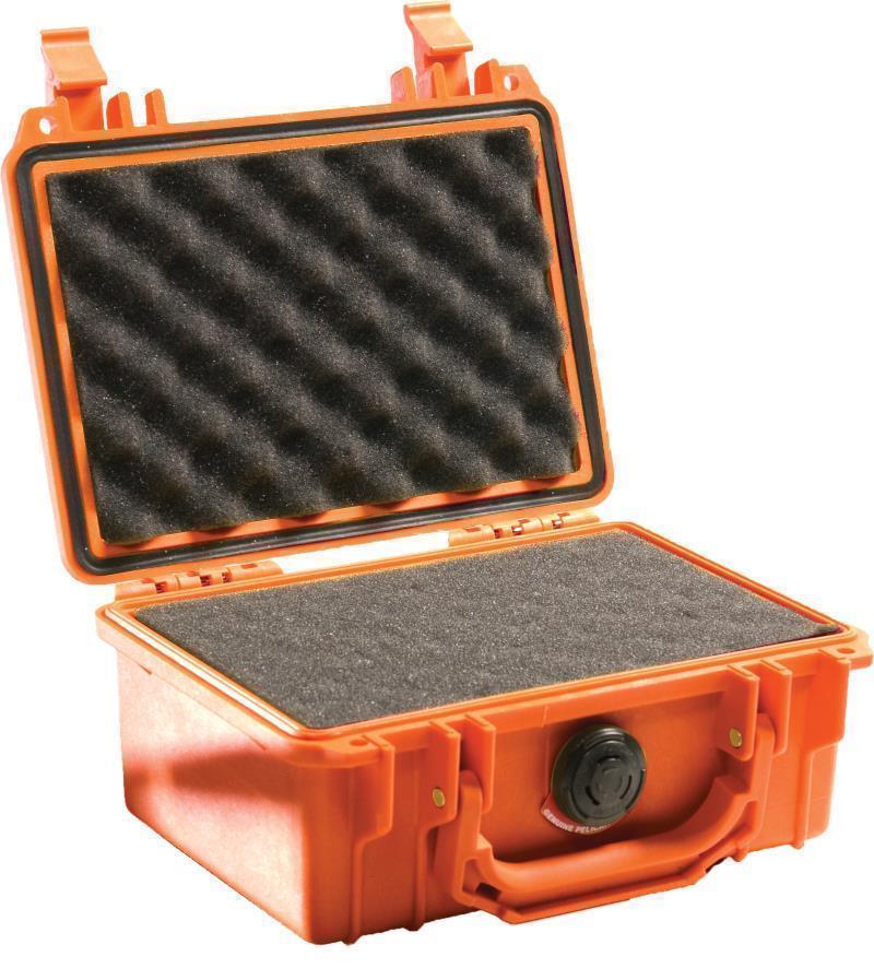 1120 Small Case With Foam - Orange 2