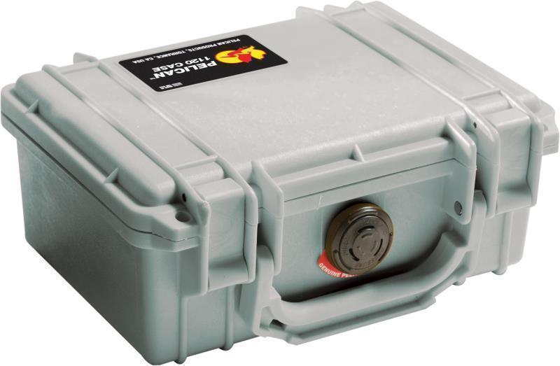 1120 Small Case With Foam - Silver 1