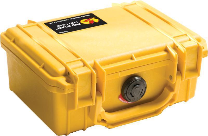 1120 Small Case With Foam - Yellow 1