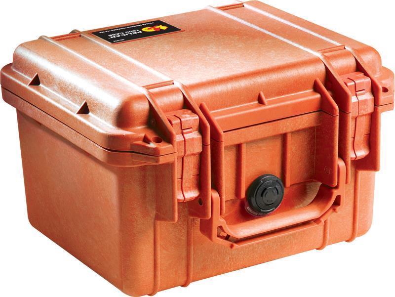 1300 Small Case No Foam - Orange 1