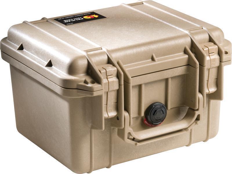 1300 Small Case With Foam - Desert Tan 1