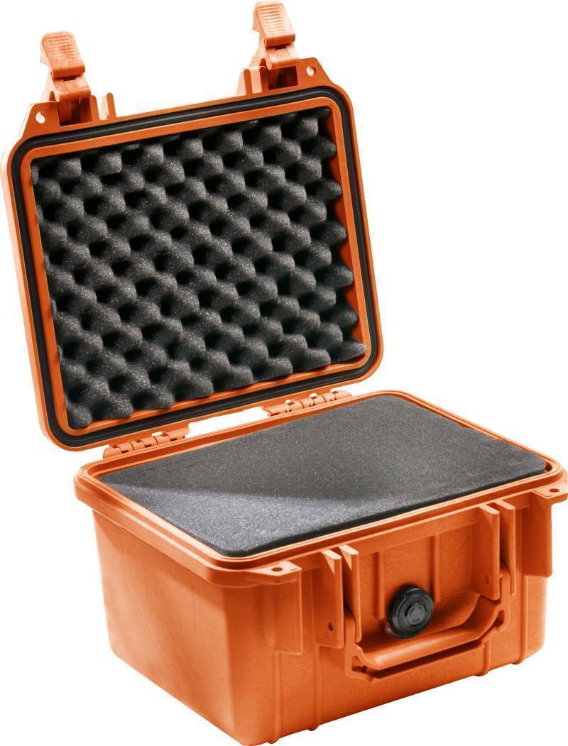 1300 Small Case With Foam - Orange 2