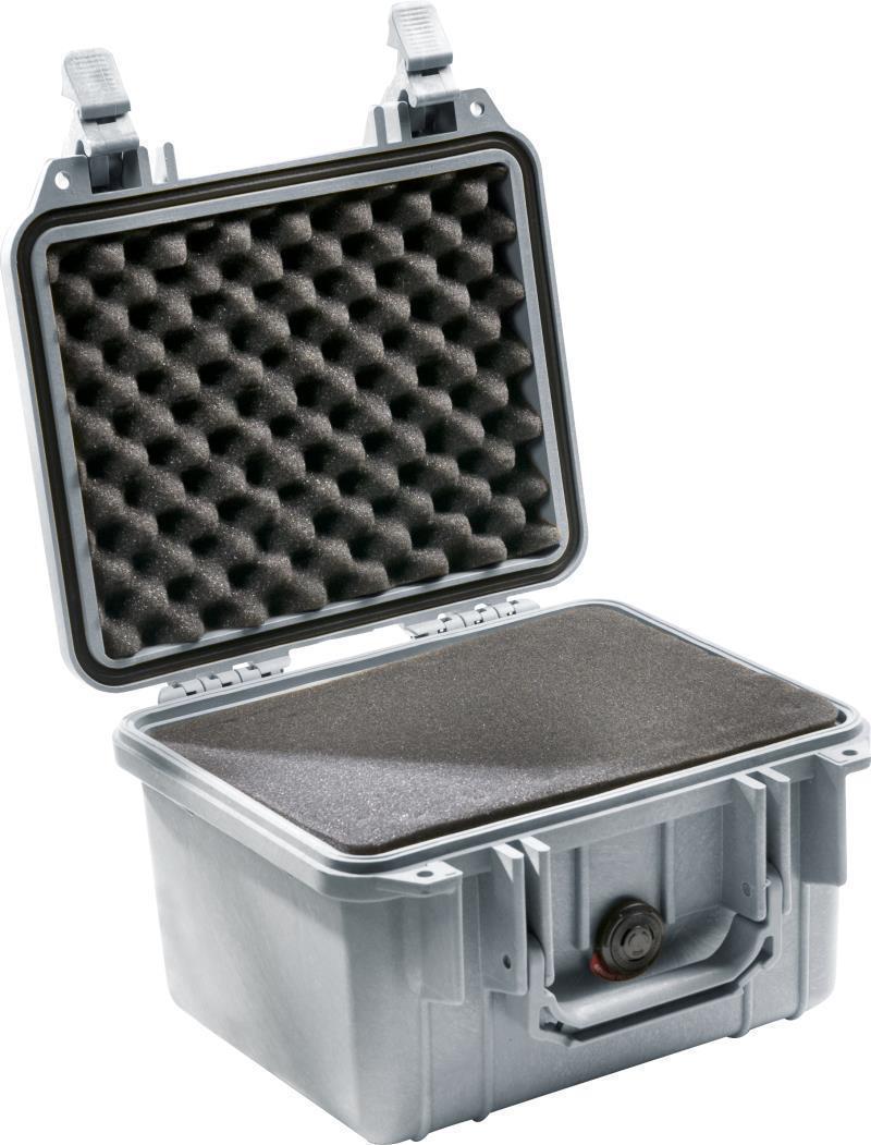 1300 Small Case With Foam - Silver 2