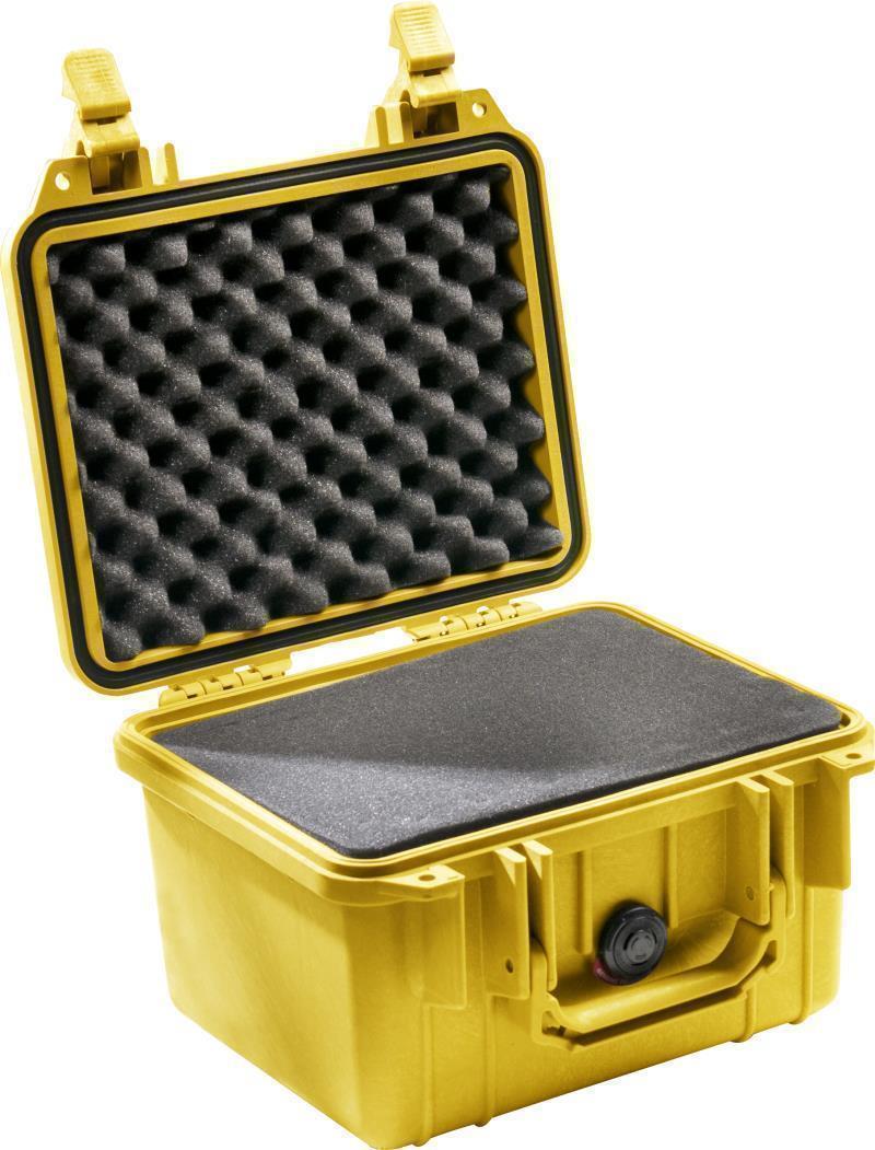 1300 Small Case With Foam - Yellow 2