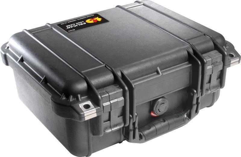 1400 Small Case With Foam - Black 1