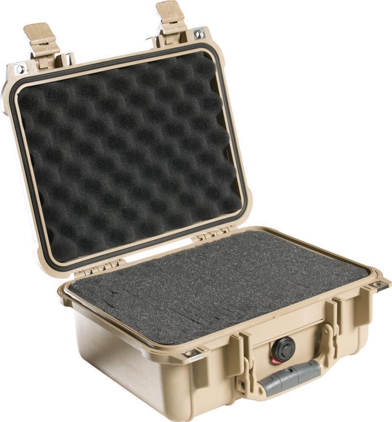 1400 Small Case With Foam - Desert Tan 2