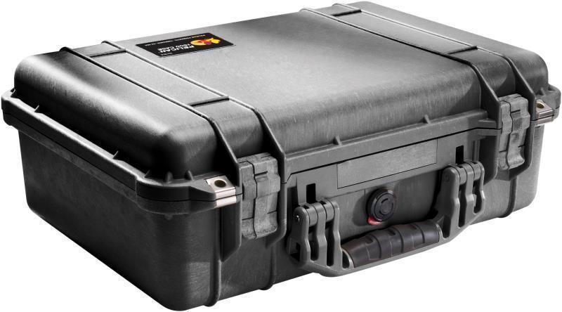 1500 Medium Case With Foam - Black 1