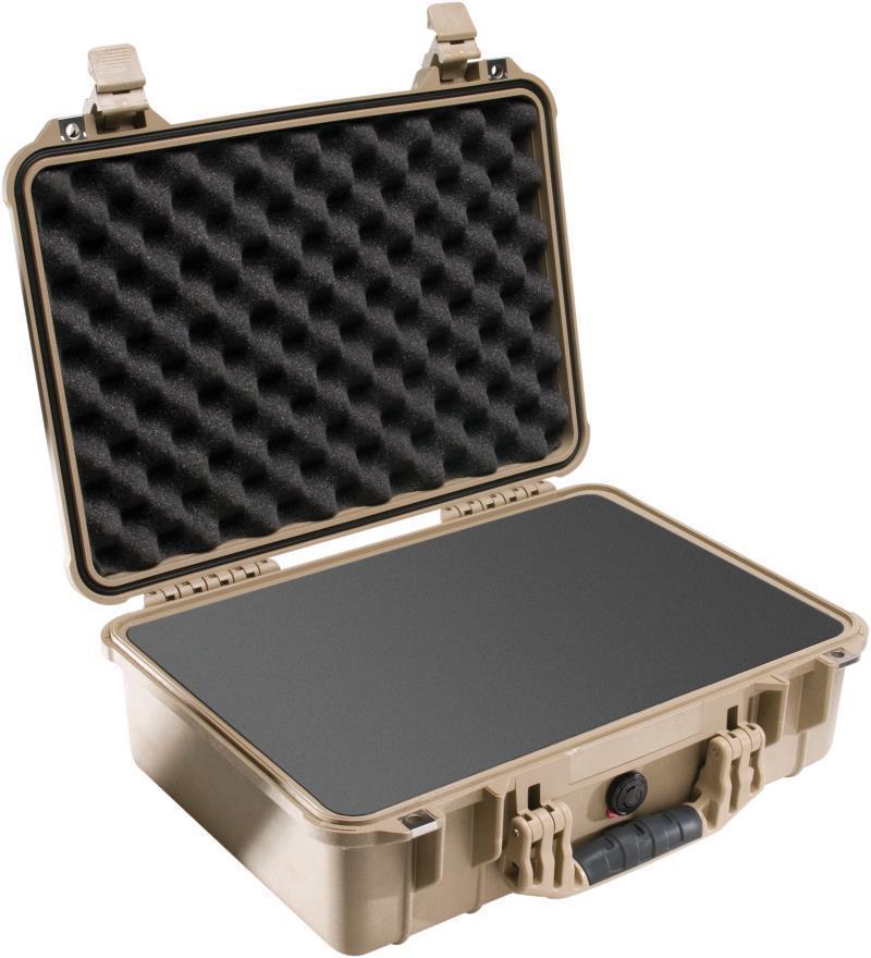 1500 Medium Case With Foam - Desert Tan 2