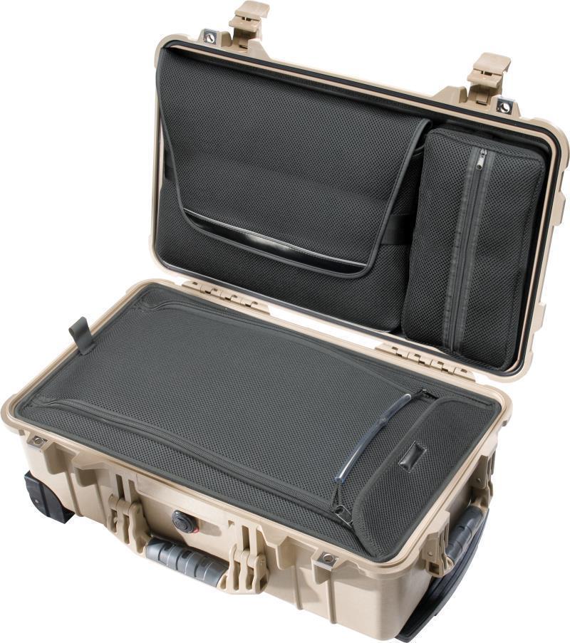 1510LOC Laptop Overnight Case with Luggage Insert - Desert Tan 2