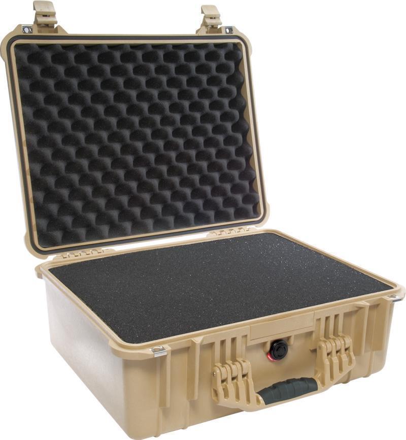 1550 Medium Case With Foam - Desert Tan 2