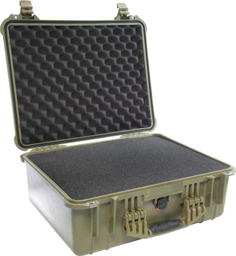 1550 Medium Case With Foam - OD Green 1