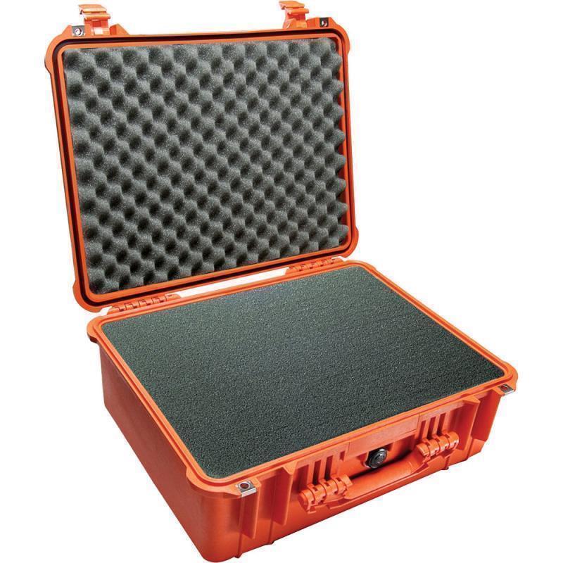 1550 Medium Case With Foam - Orange 1