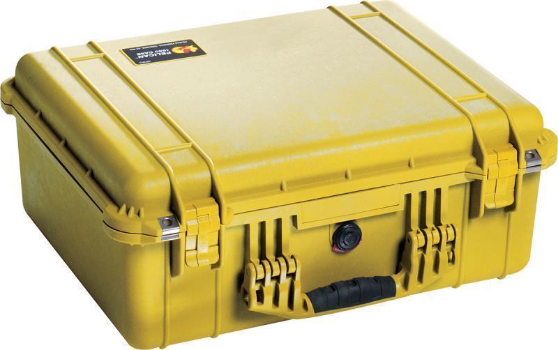1550 Medium Case With Foam - Yellow 1
