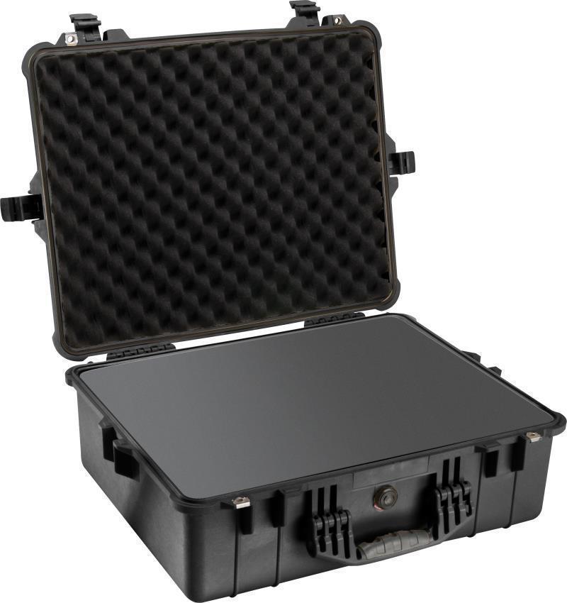 1600 Large Case With Foam - Black 2