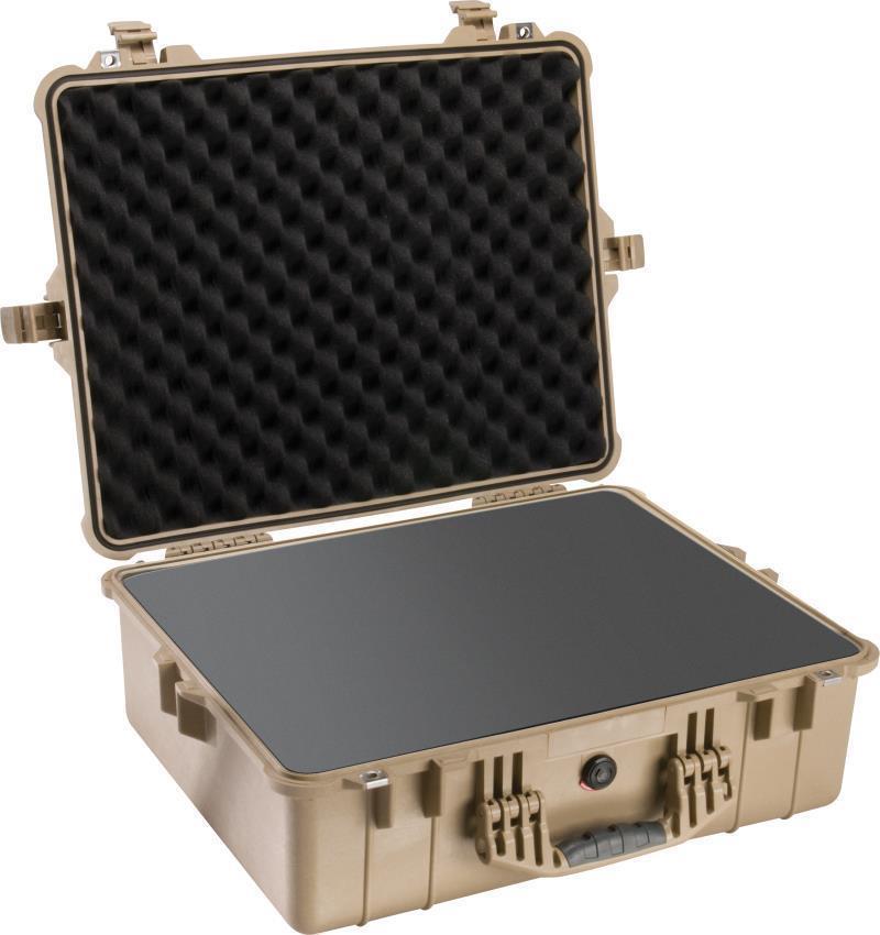 1600 Large Case With Foam - Desert Tan 2