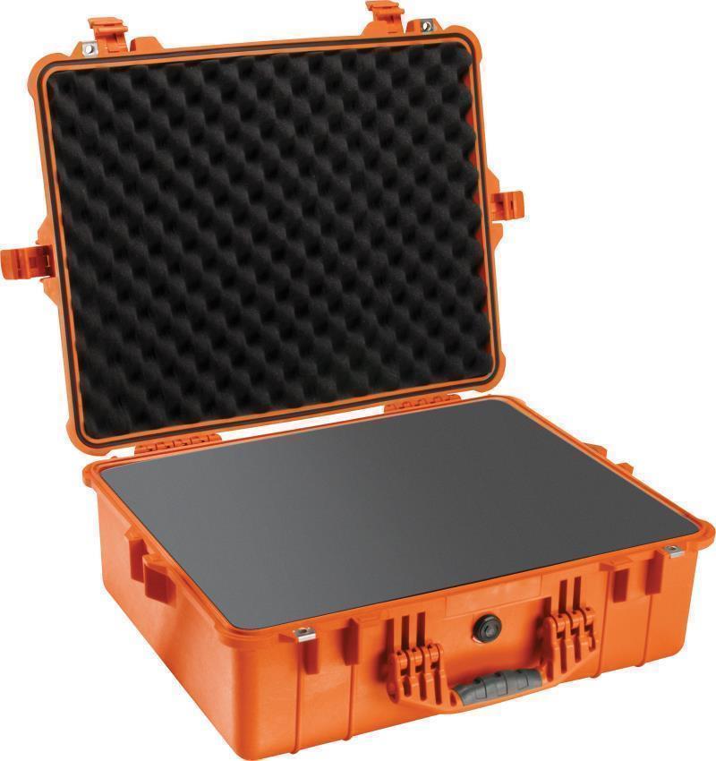1600 Large Case With Foam - Orange 2