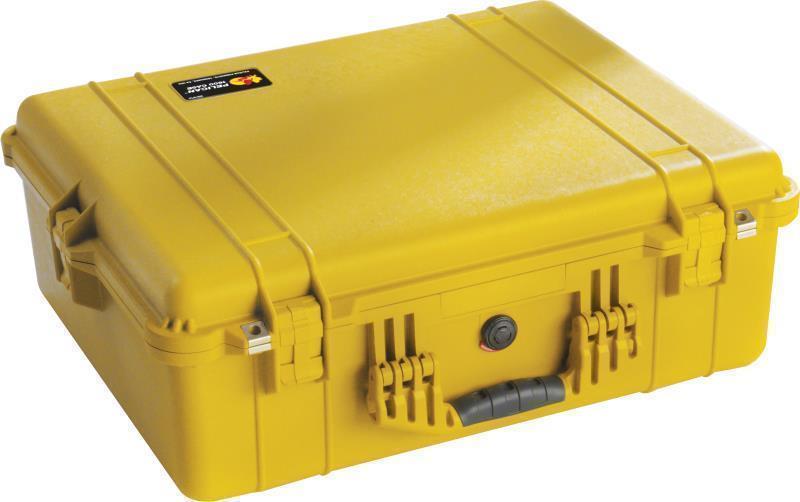 1600 Large Case With Foam - Yellow 1