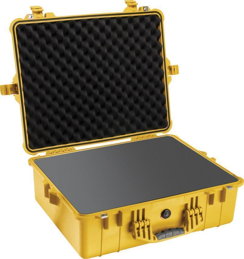 1600 Large Case With Foam - Yellow 2
