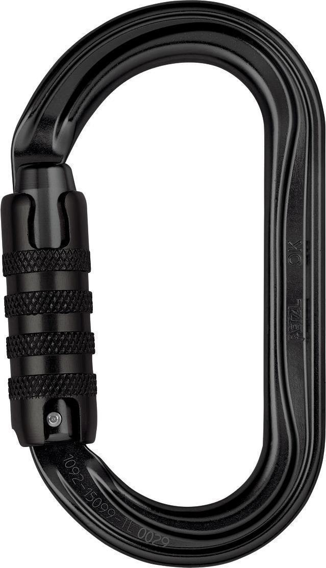 OK Oval Carabiner - Triact-Lock - Black - Not Applicable 1