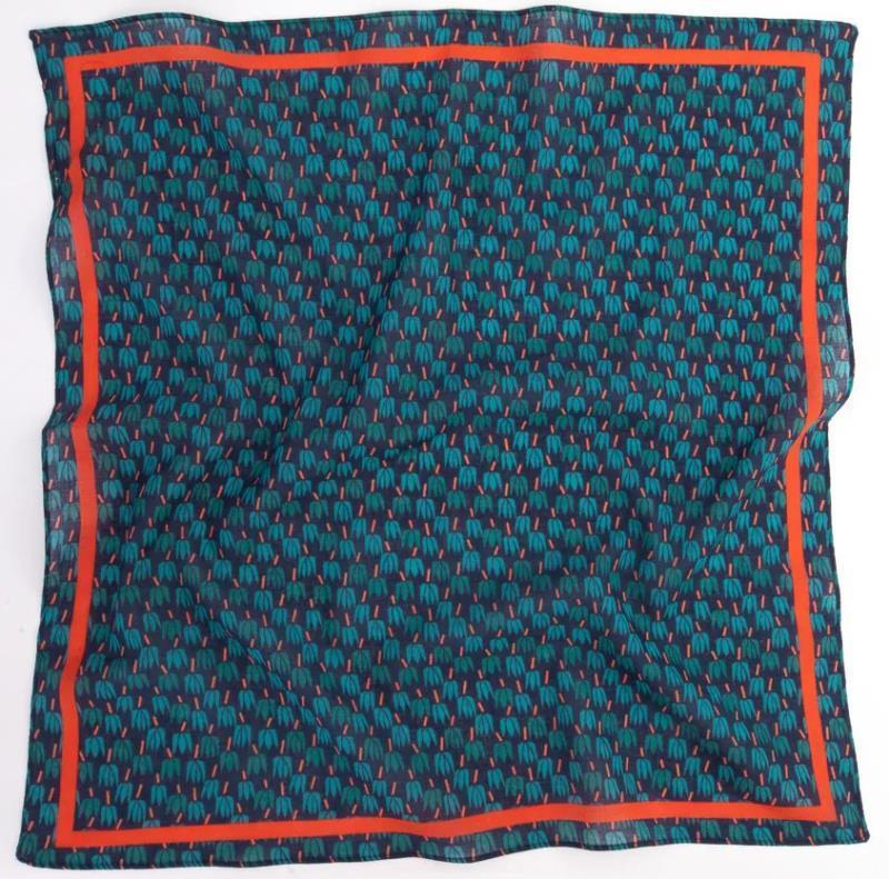 Delaney Bandana - Womens - Navy 2