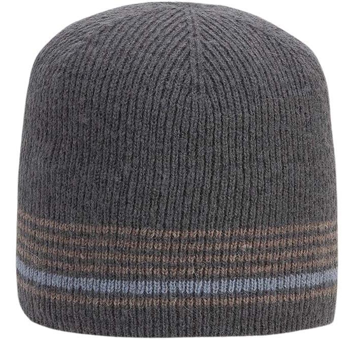 Rail Beanie - Mens - Grey 1