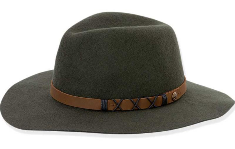 Soho Wide Brim - Womens - Olive 1