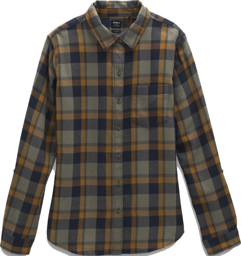 Alfie Flannel - Womens - Rye Green 1