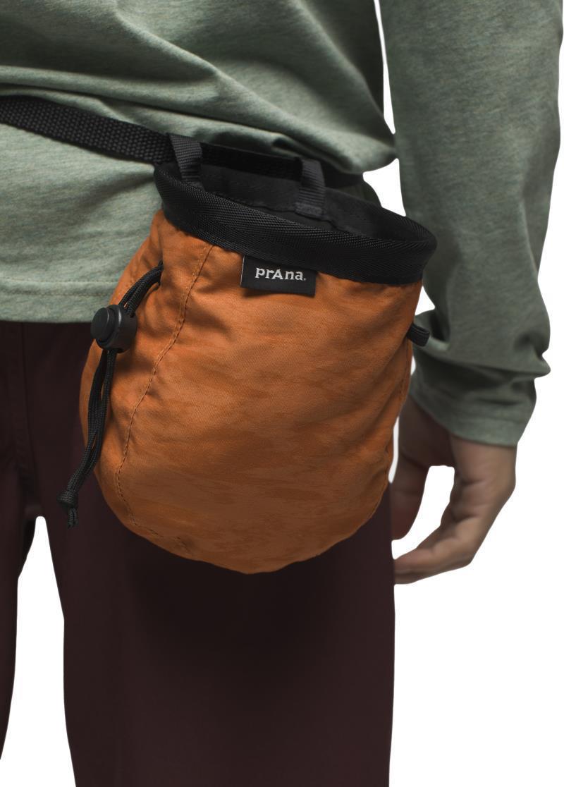 Chalk Bag With Belt - Dried Orange Blur Camo 2