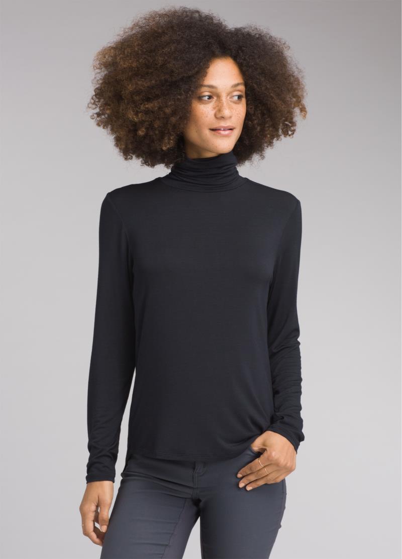 Foundation Turtleneck - Womens - Black 3