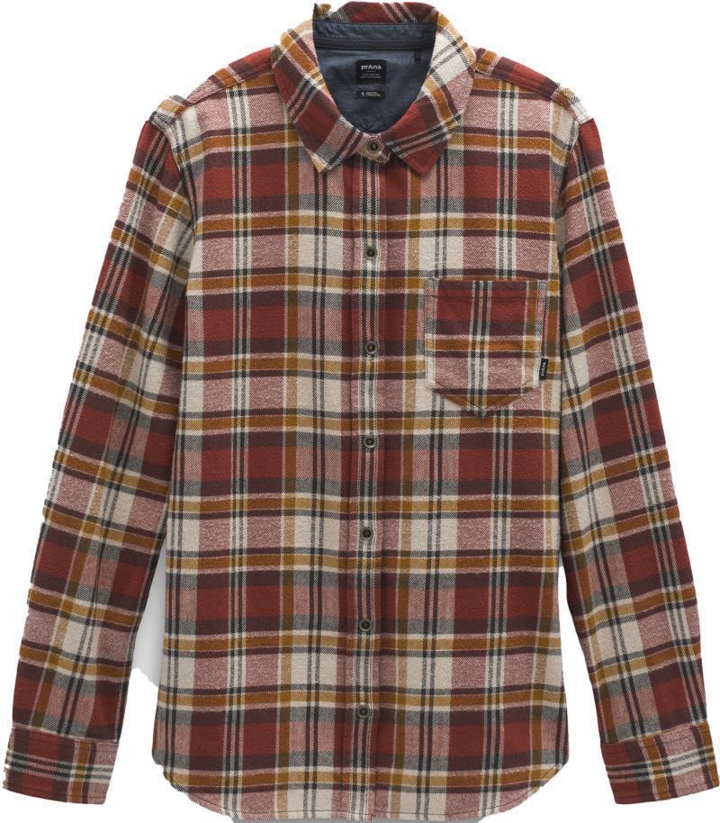 Golden Canyon Flannel - Womens - Rust 1