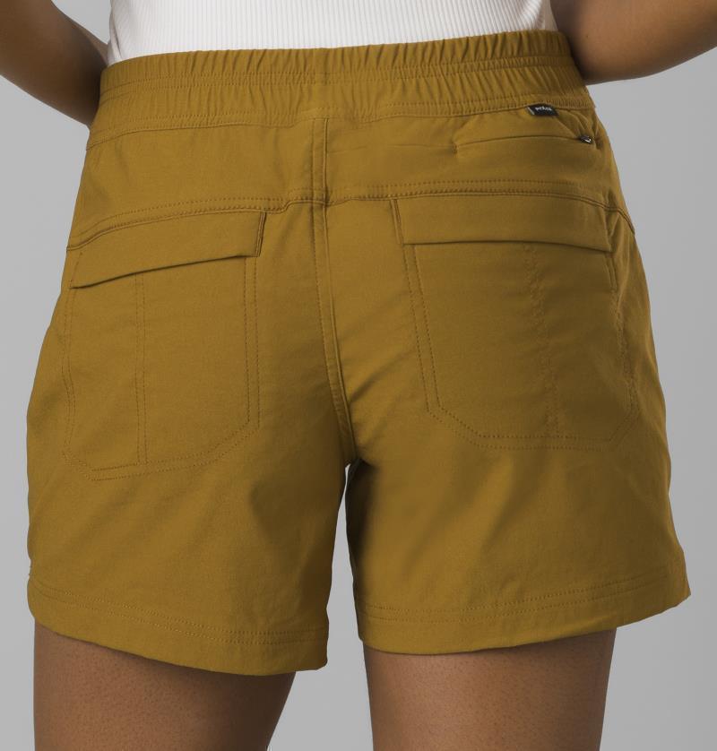 Halle E-Waist Shorts II, 5" Inseam - Womens - Antique Bronze 3