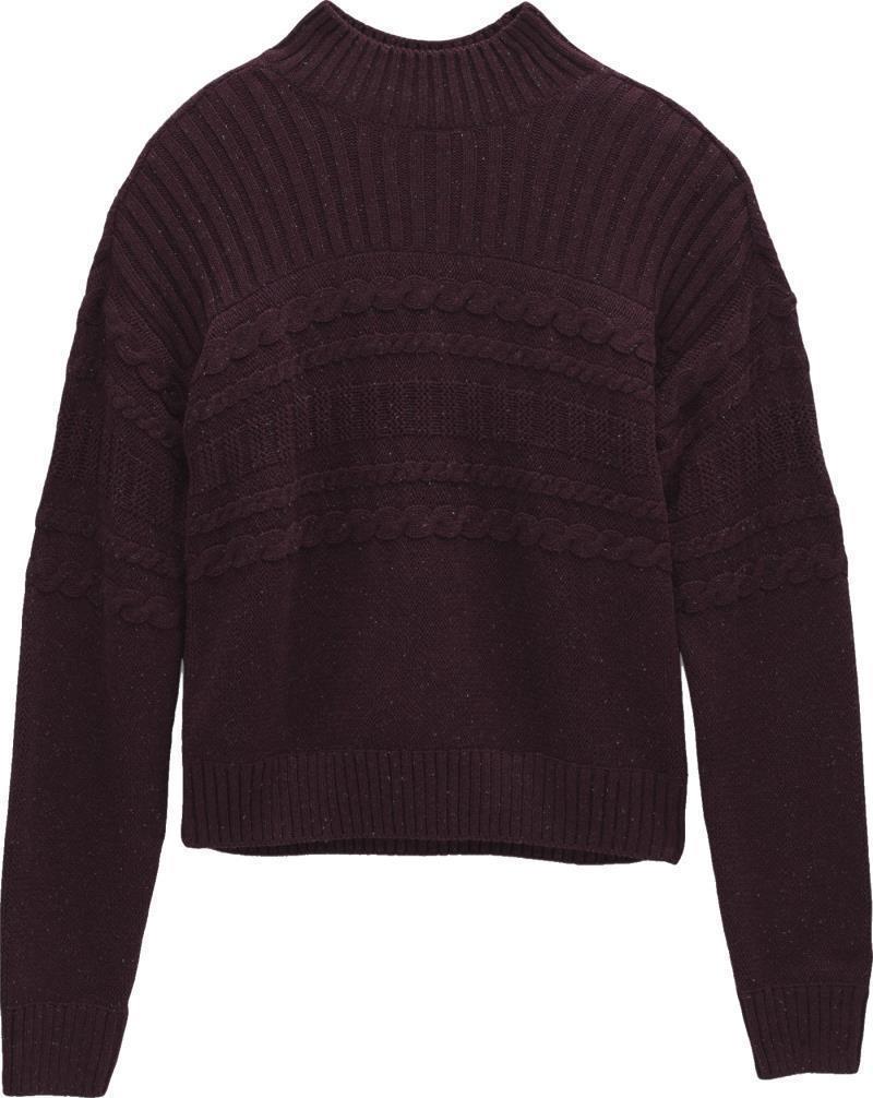 Sangria Fields Sweater - Womens - Mulberry 1