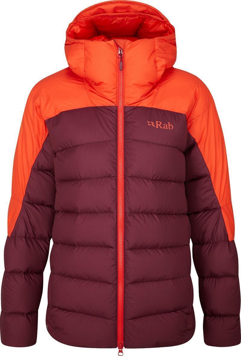 Infinity Alpine Jacket - Womens - Red Grapefruit / Deep Heather 1